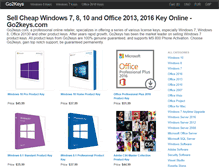 Tablet Screenshot of go2keys.com